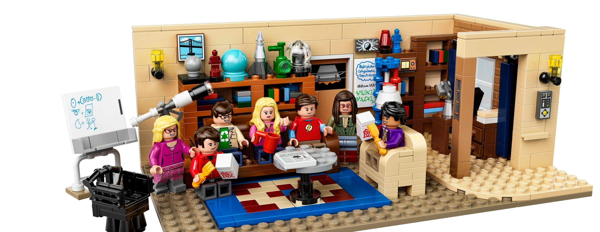Das Big Bang Theory Set als Lego